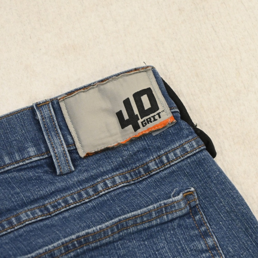 40 Grit Duluth Trading Jeans Mens 36x30**‎ Standard Fit Blue Stretch Denim Pants